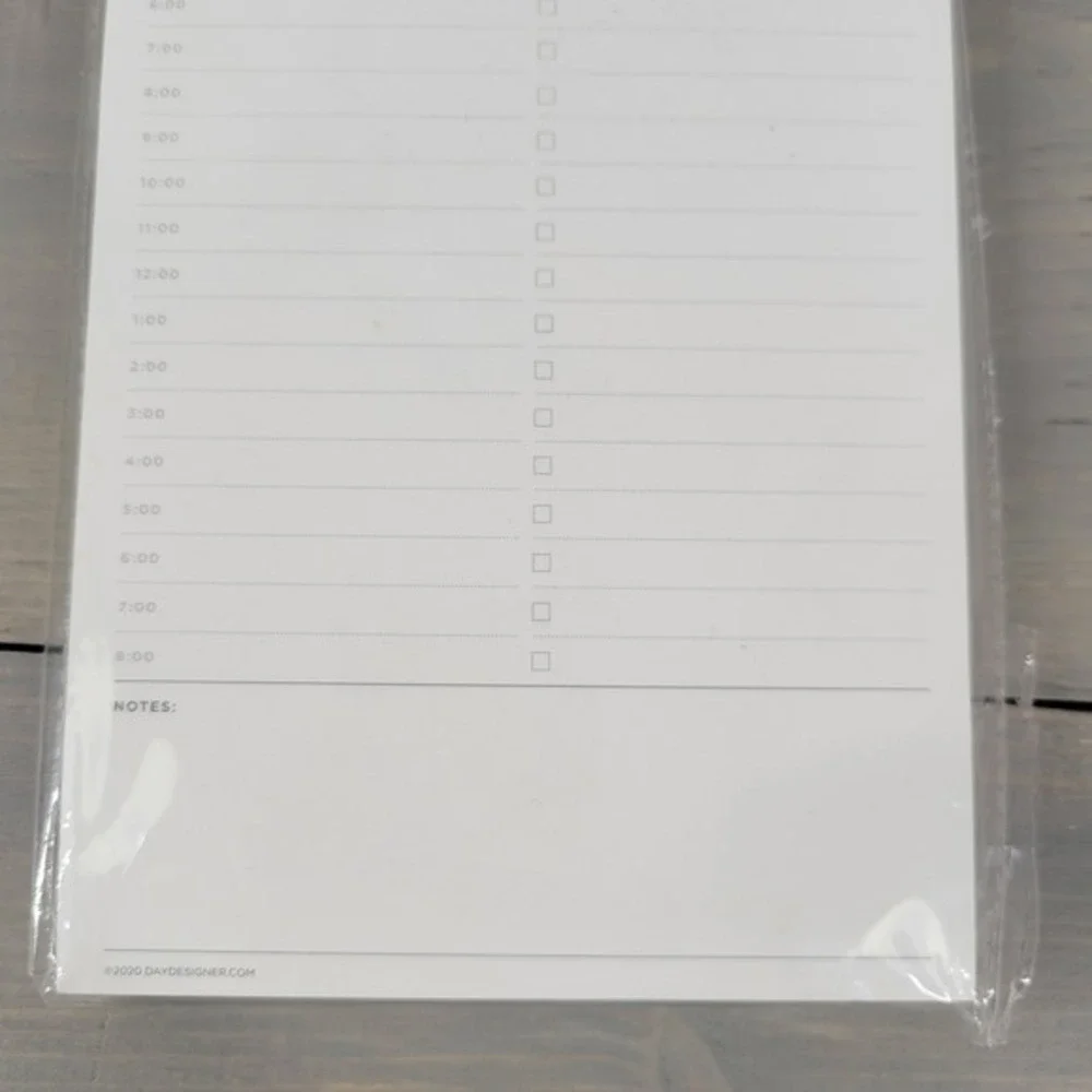 Day Designer Today and To Do Daily Planner Notepad‎ 200 Sheets